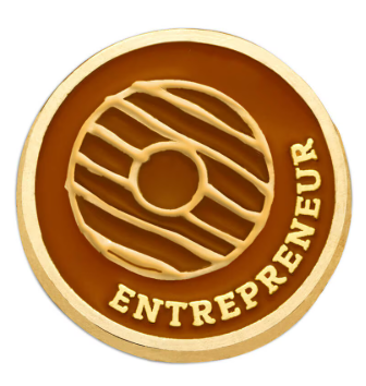 Brownie Cookie Entrepreneur Family Pin - Year 2